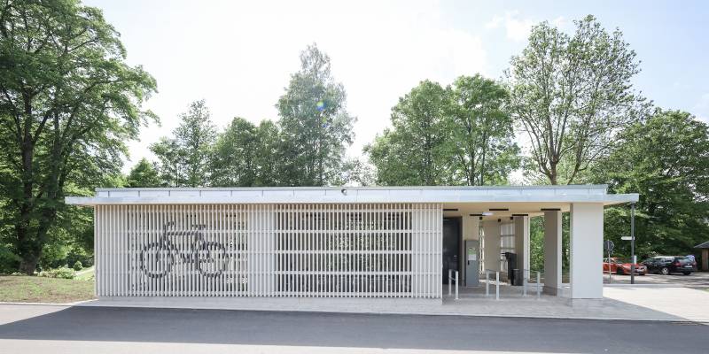 Fahrradparkhaus Baiersbronn
